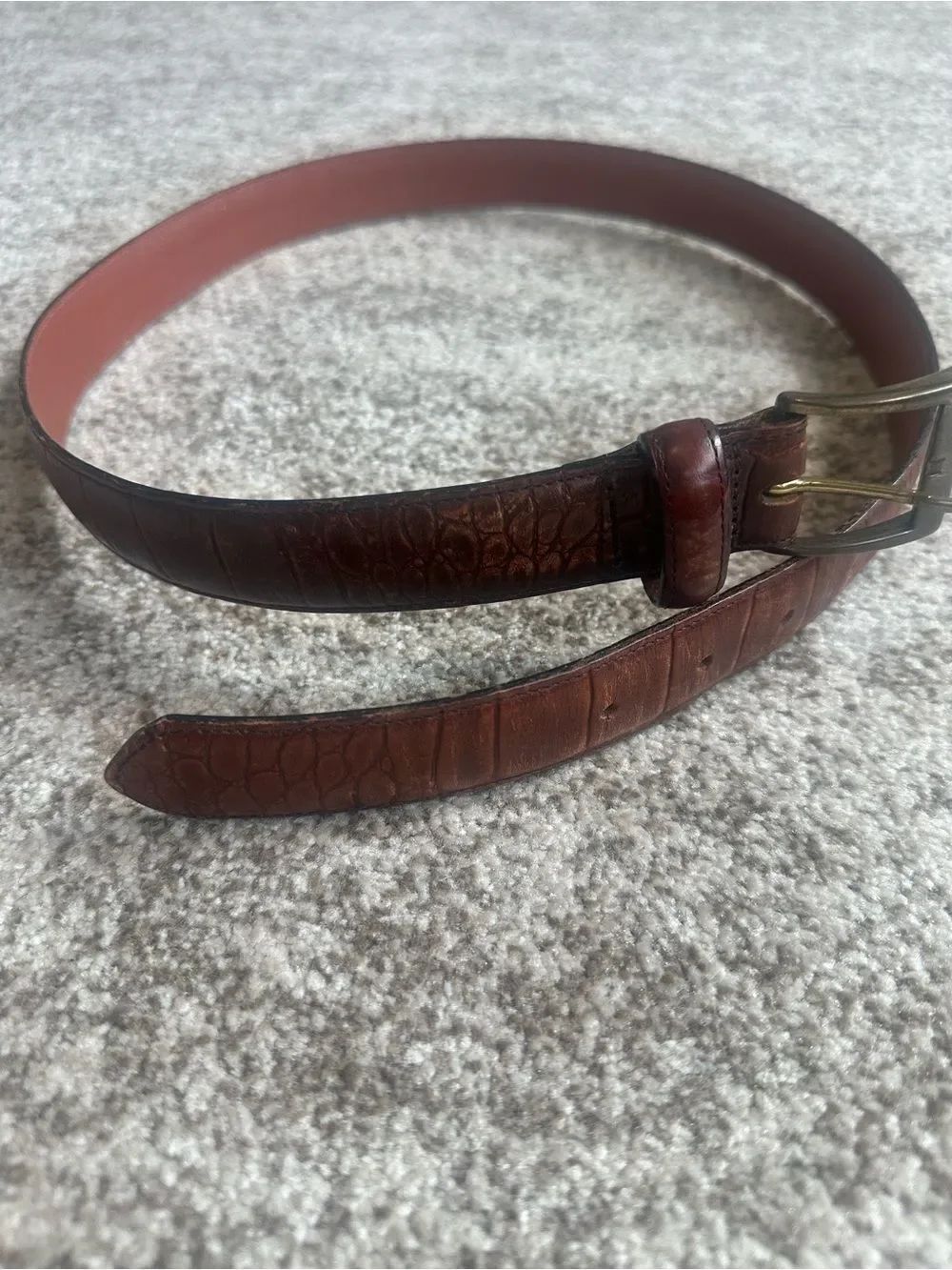 St. Michael From Marks & Spencer Leather Belt 33”-35”